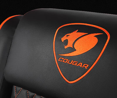 Closeup of the headrest