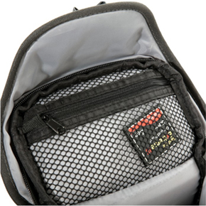 Inside mesh pocket for accessories