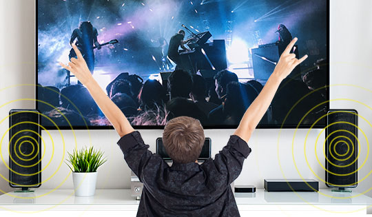 Soundwave is pumped out with TrueTheater for Audio