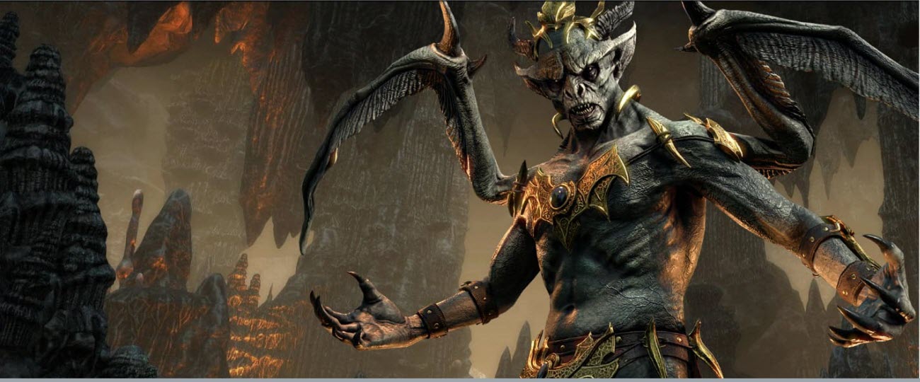 a picure of a scary ancient evil