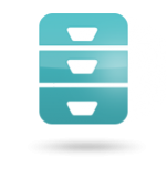 Sketch of three drawers