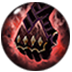Icon for Walking showing people walking inside a fist picture