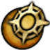 Icon for Cold Heart showing a gold badge