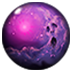 Icon for the Slumber showing the look of a purple planet