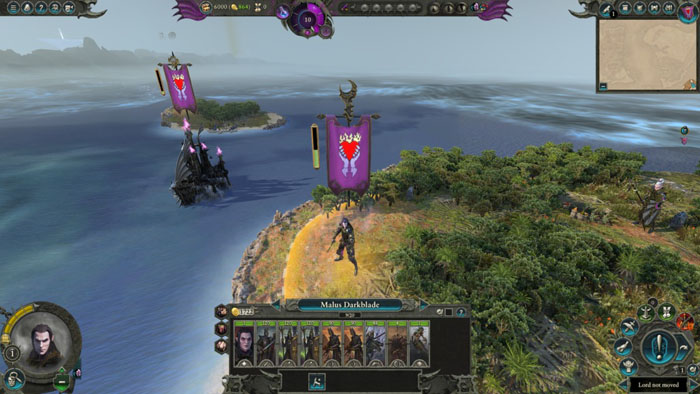 An interface shows the power status of characters in the blade.
