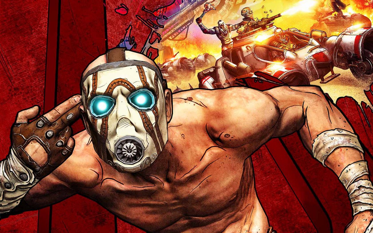 Borderlands Game of the Year Edition Main Game Art