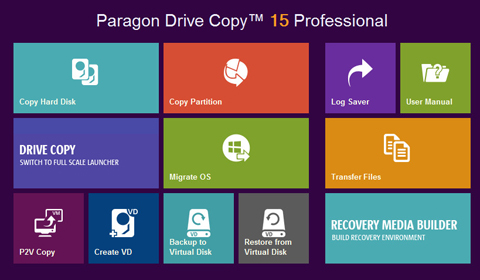 Paragon Drive Copy 15 Professional  -  8