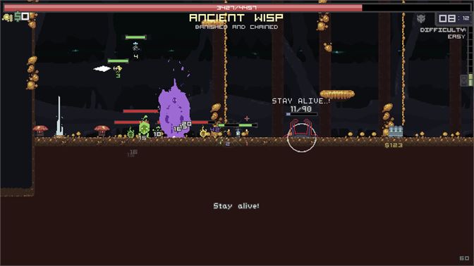 screen shot for Risk of Rain showing dungeon