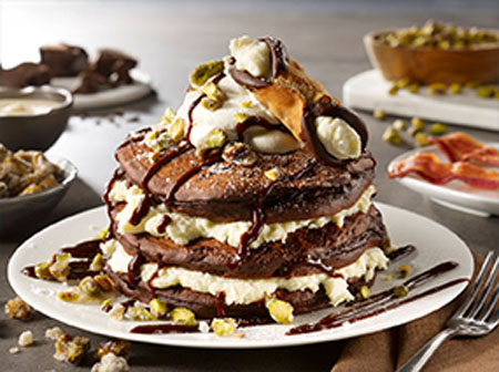 a pancake dessert meal of Maggiano