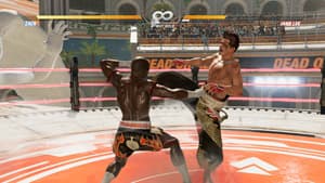 Jann Lee about to retaliate with a knee to Zack's face