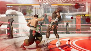 Jann Lee uppercutting Zack