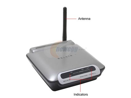 BELKIN F5D7230-4 Wireless G Router - Retail