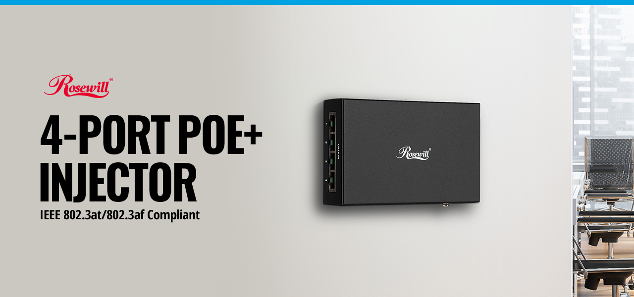 shortscreen of 4-PORTABLE POE+ INJECTOR