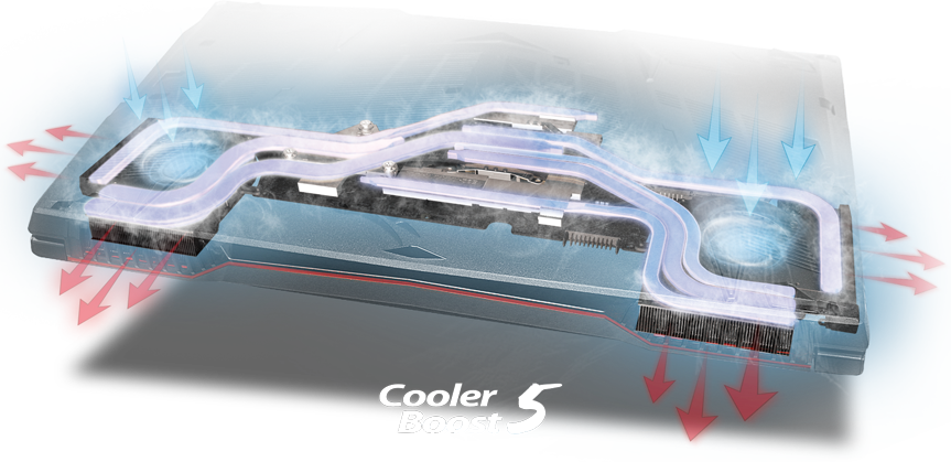 MSI Gaming Laptop's Cooler Boost 5 Internal Hardware
