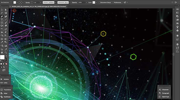 Working Environment: Graphic Design