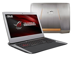 ASUS ROG G752VY-DH72 Intel i7 2.6GHz 32GB Memory 256GB SSD + 1TB HDD GTX980M 4GB