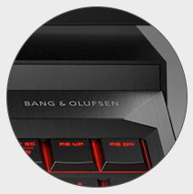 The icon for audio by Bang & Olufsen