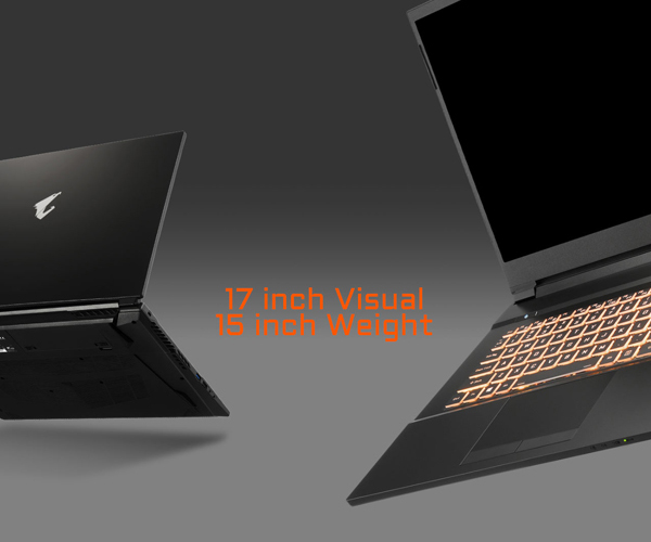 The side view to see how thin and lightweight it is.