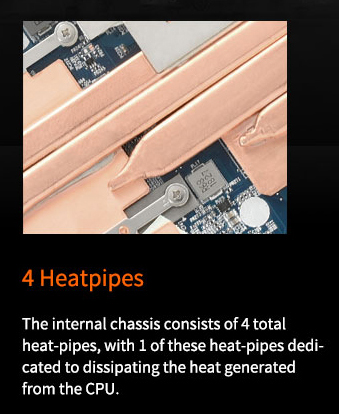 4 Heatpipes