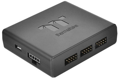Thermaltake PR22-D5 Plus, 300ml, RBG Software Enabled (TT RGB Plus/Alexa/Razer Chroma), 5-Speed D5 Pump/Reservoir Combo CL-W187-PL00SW-A 8 6_Digital Lighting Controller