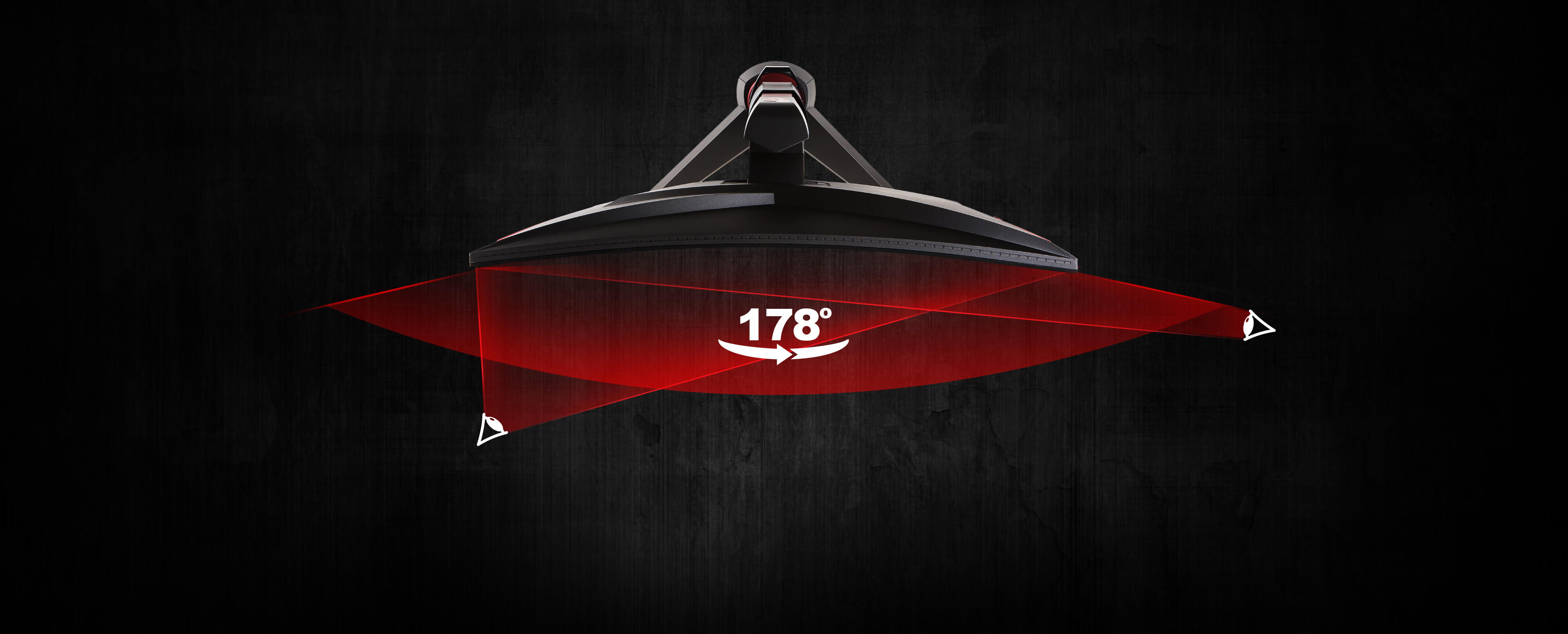 the top of the monitor showing the effect of 178%