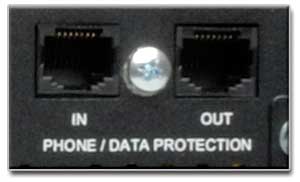 Tel/Ethernet Surge Suppression
