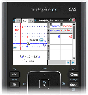 TI-Nspire™ CX CAS Handheld