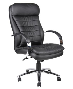BOSS Office Products B9221 Deluxe Executive Contemporary Chair