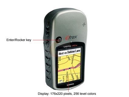 GARMIN eTrex Vista HCx 2.1" GPS Navigation
