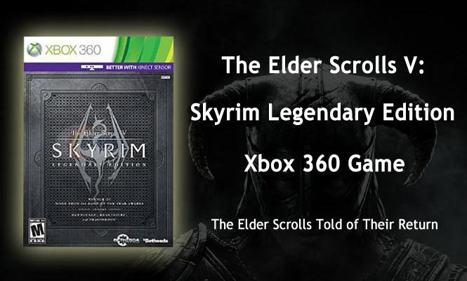 The Elder Scrolls V Skyrim Legendary Edition Xbox Game Newegg