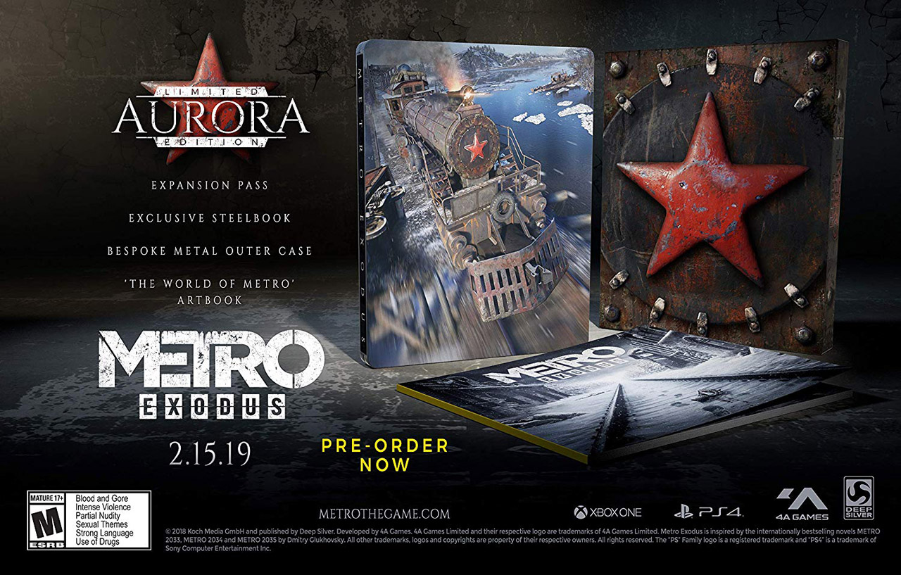 Metro Exodus: Aurora Limited Edition - Xbox One