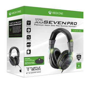 Turtle Beach Ear Force XO Seven Pro Premium Gaming Headset with Superhuman Hearing for Xbox One