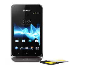 Xperia tipo dual is made for ease of use with dual SIM cards