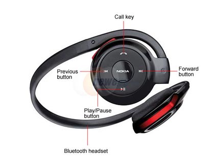NOKIA BH-503 Bluetooth Stereo Headset - Retail