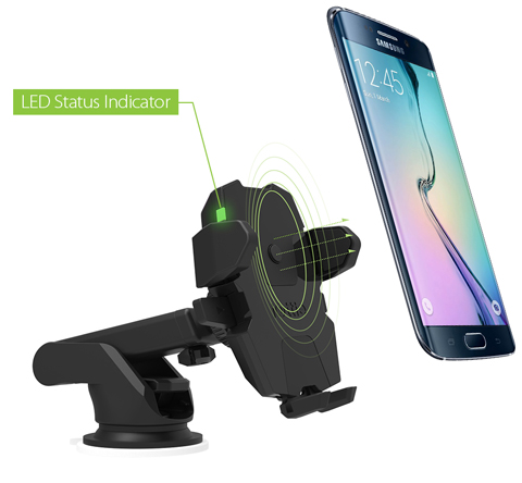 iOttie Easy One Touch Wireless Qi Standard Car Mount Charger