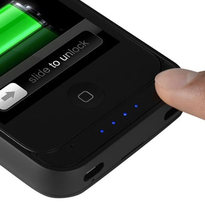 iPhone 4 4S offGRID™ PRO Backup Battery - Charge Status