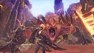 Screenshot of GOD EATER 3
