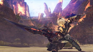 Screenshot of GOD EATER 3