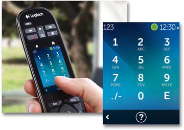 Number Pad Access on Touch Screen