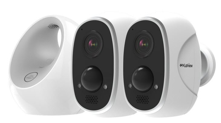 LaView ONE Link Devices Angled to the Left