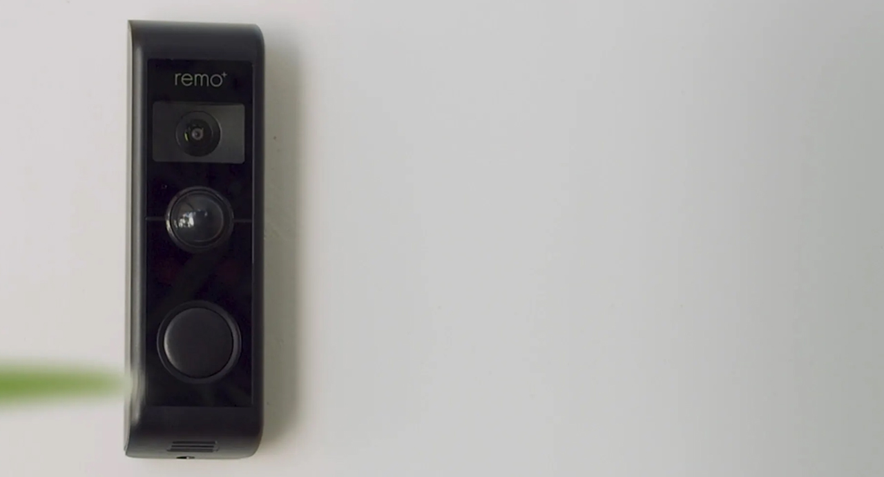 RemoBell W Slim Hardwired WiFi Video Doorbell