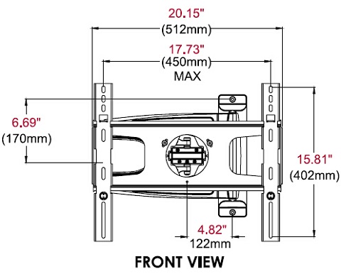 Peerless-AV LCD Ceiling Mount