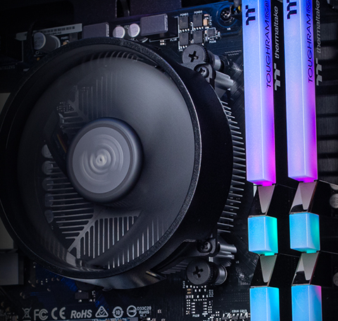 Thermaltake LCGS Graphite 360 Gaming Desktop (AMD Ryzen 5 5600X 6-core, 16GB DDR4 3600MHz RGB Memory, 1TB NVMe M.2 SSD, NVIDIA GeForce RTX 3060, Win10 Home) 5 Thermaltake Computer Case