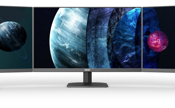 Acer Monitors Facing Forward