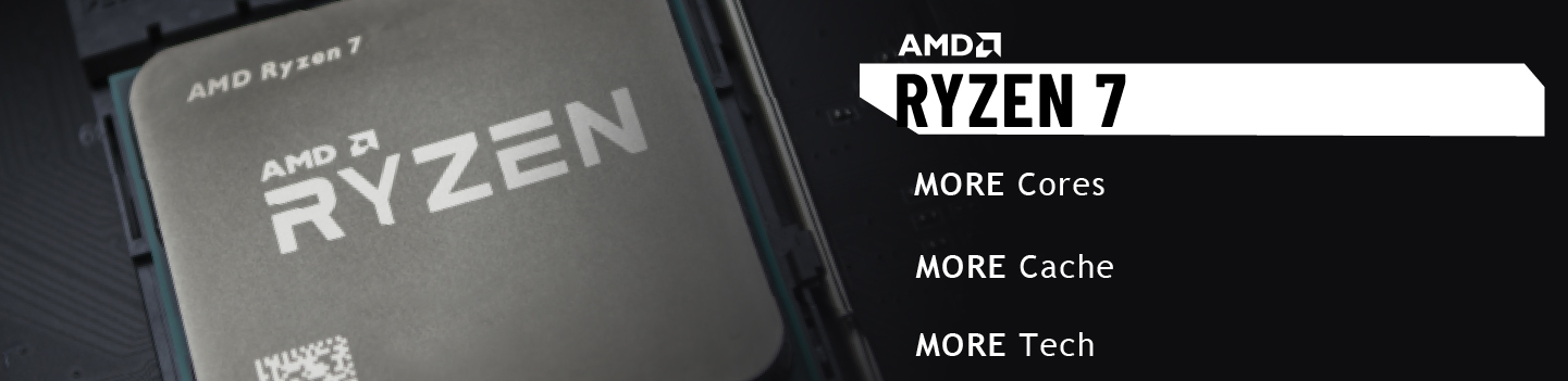 ABS Forge - Ryzen 7 3800X - Corsair RGB Liquid Cooler AMD RYZEN 7 close-up
