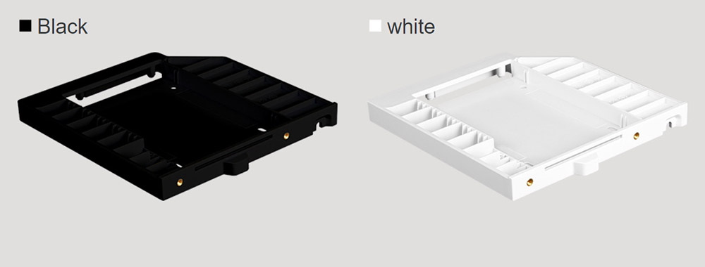 Two different colors: Black and White
