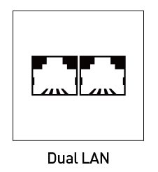 Logo - DUAL LAN ports