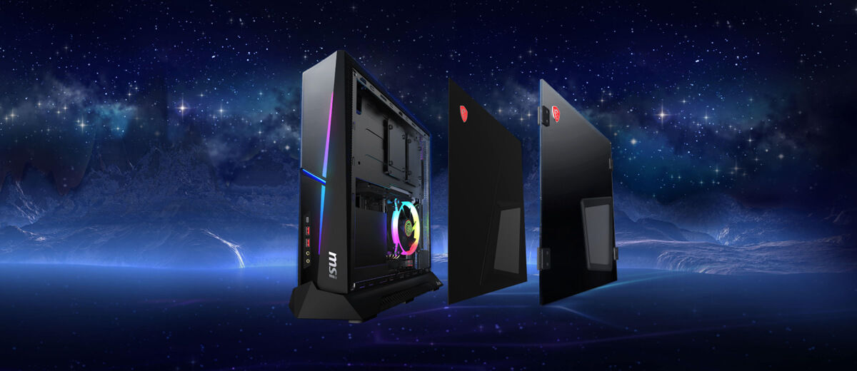 Two side panel can be chosen.