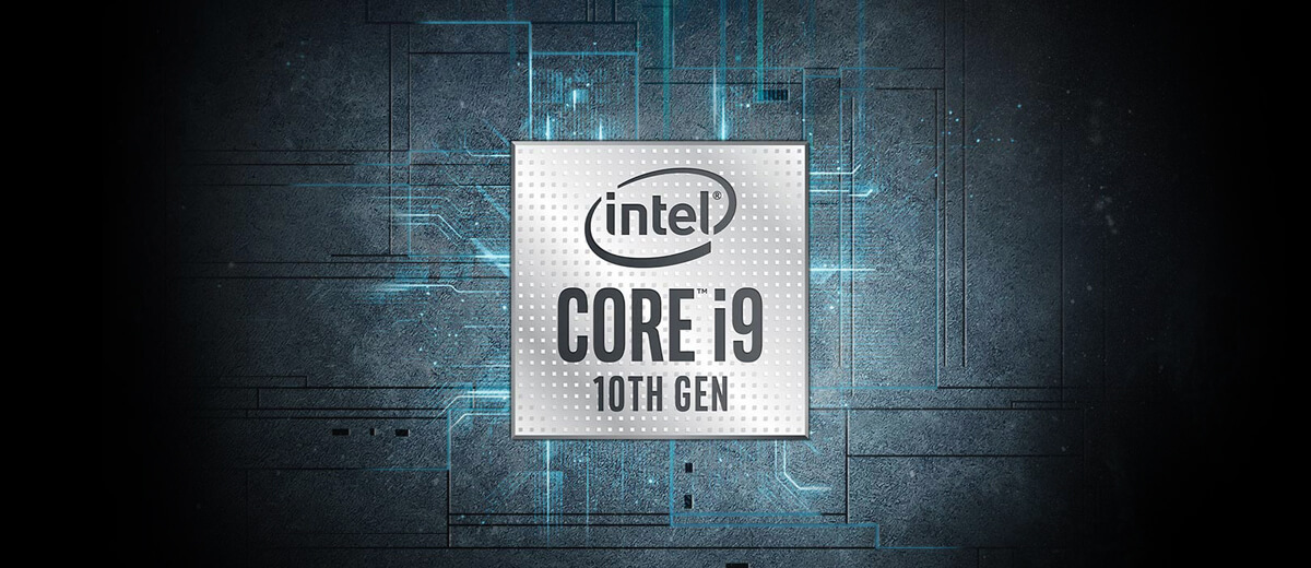 Large Logo - Intel Core i9 10th Gen