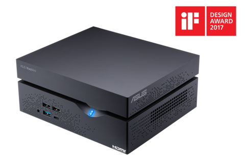 ASUS Desktop PC VivoMini VC66-B003Z Intel Core i5 7th Gen 7400 (3.00 GHz) 8 GB DDR4 1 TB HDD Intel HD Graphics 630 Windows 10 Home 64-Bit